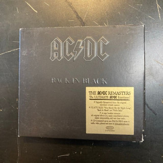 AC/DC - Back In Black (remastered) CD (VG/VG) -hard rock-